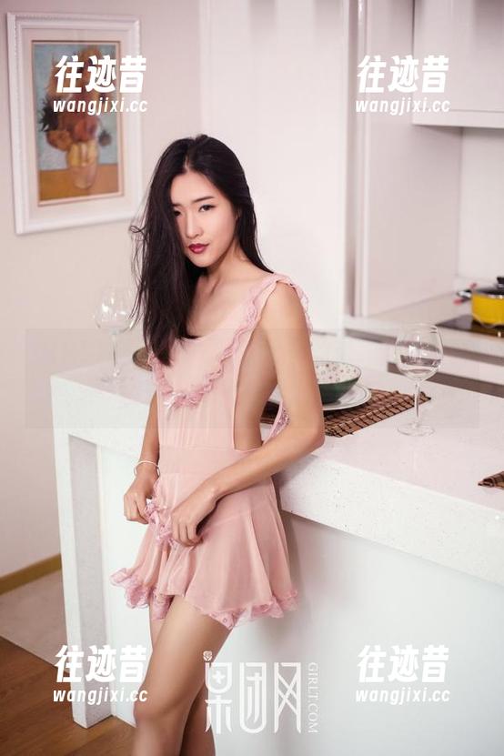 GIRLT果团网 - 带着网袜的龚玥菲，她的精选图包，确实别有风味
