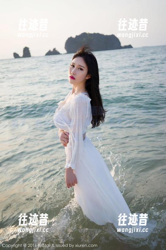 MiStar魅妍社-Mieko林美惠子 MiStar魅妍社 - 自在洒脱的Mieko林美惠子,白衬衫全套真是让人思绪万千,原图里藏着迷雾。